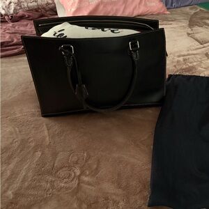 Dooney & Bourke Black Leather Briefcase